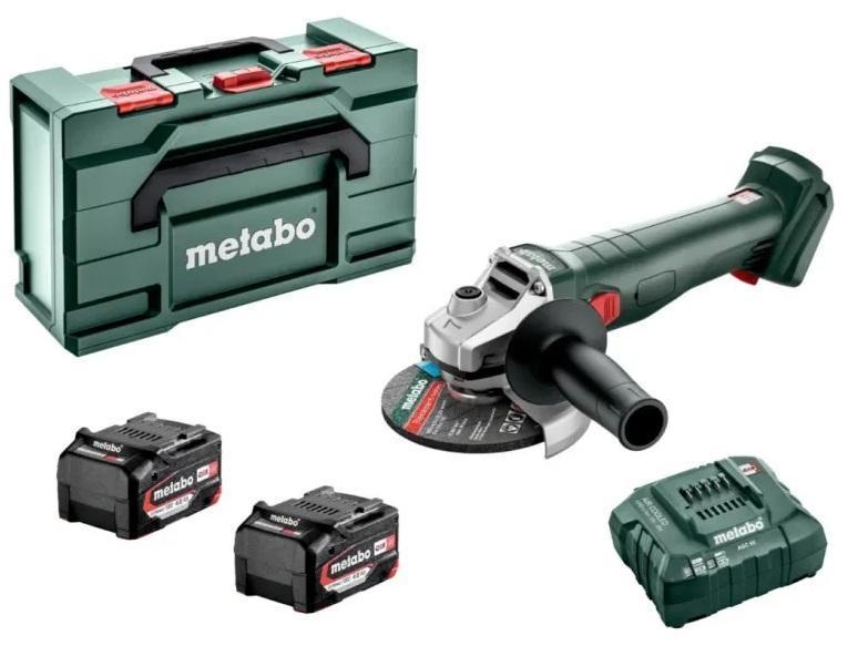 MEULEUSE 18 V METABO 2 BATT ET CHARGEUR